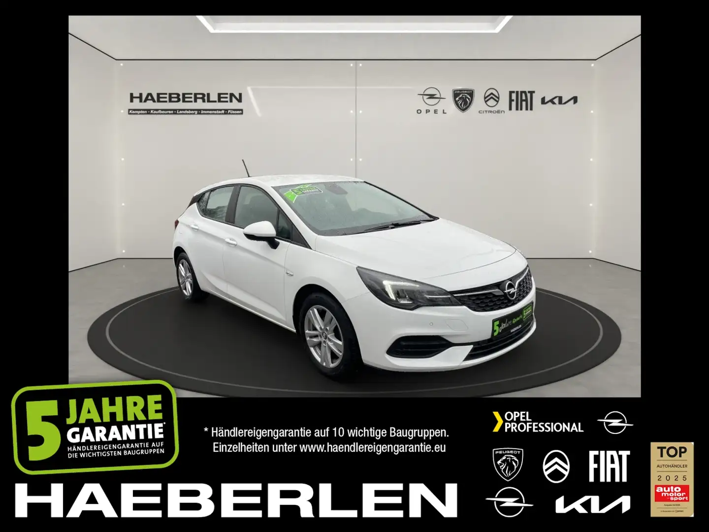 Opel Astra K 1.2 Turbo *Rückfahrkamera+Tempomat* Blanco - 1
