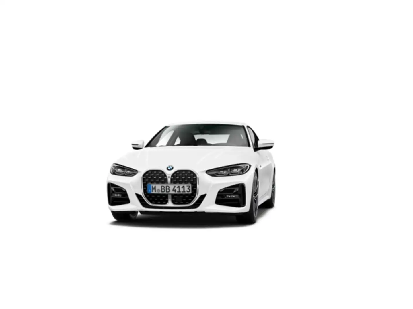 BMW 420 420dA Coupé Blanc - 1