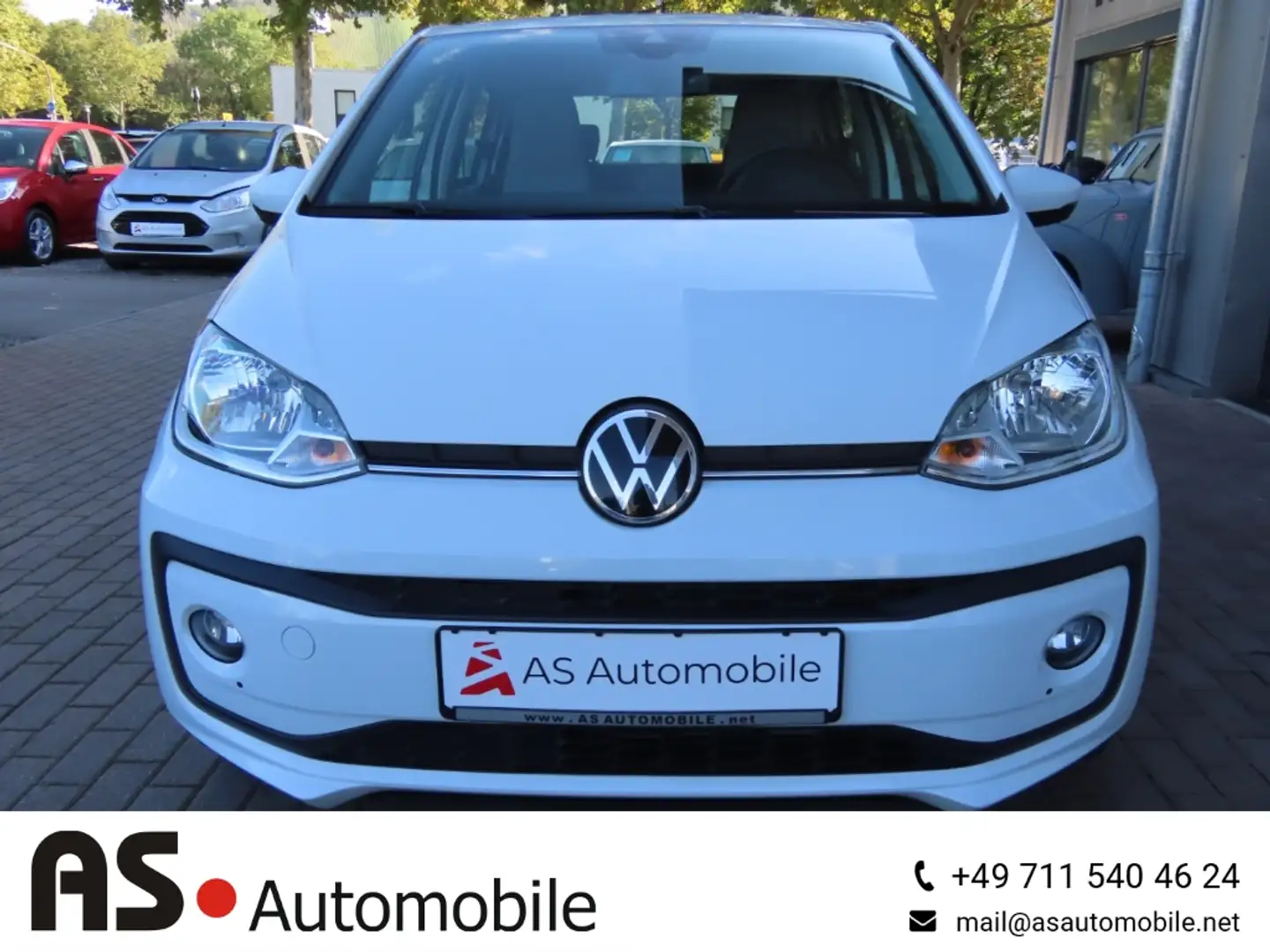 Volkswagen up! Basis 1.0 1.Hd*PDC*Temp*Klima*SHZ*Start-Stop Weiß - 2