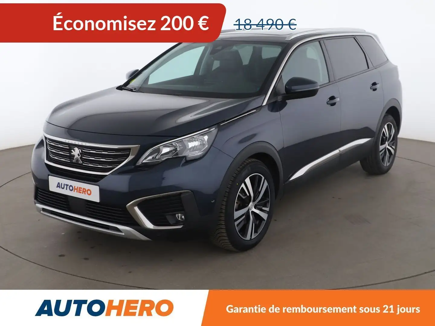 Peugeot 5008 1.5 Blue-HDi Allure Bleu - 1