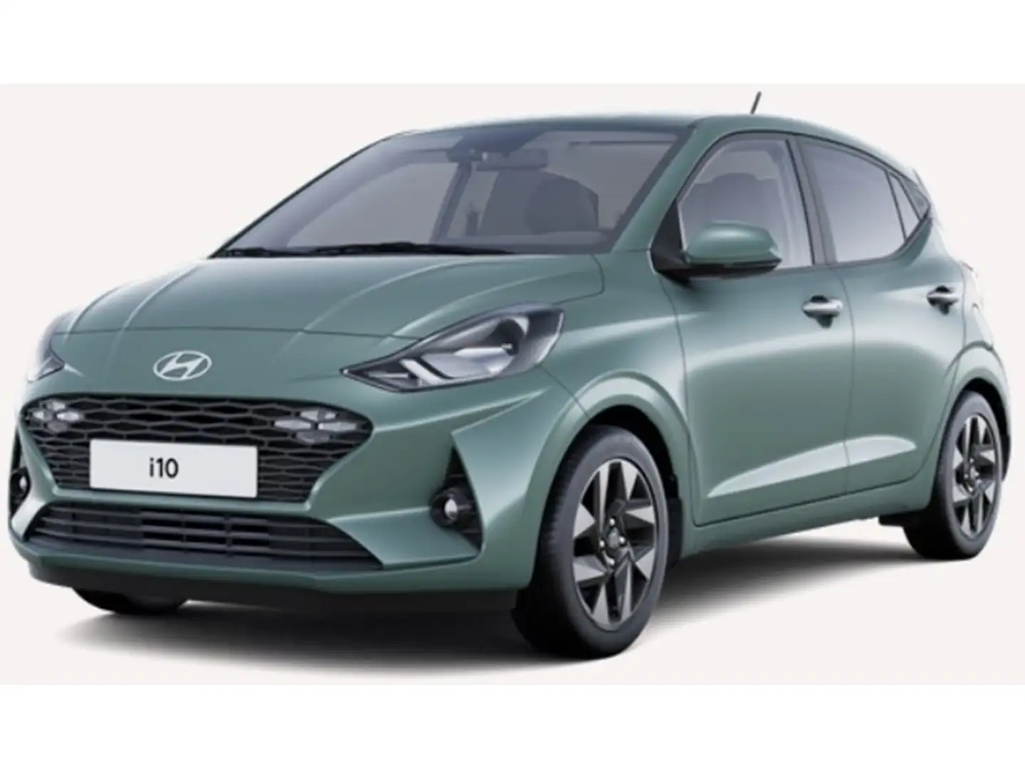 Hyundai i10 techno - 1.0i 5AMT Grün - 1