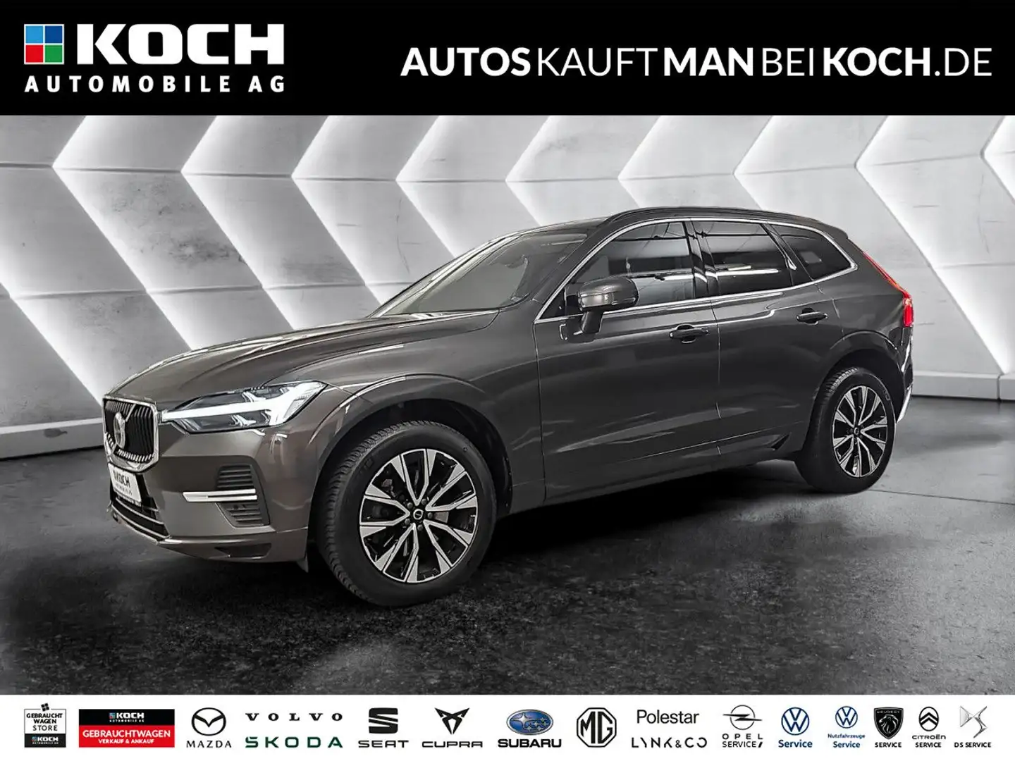 Volvo XC60 B4 Core ACC BLIS 4xSHz/LHz PDC/CAM GOOGLE LED Grijs - 1