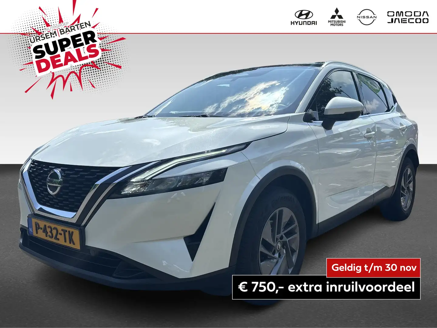 Nissan Qashqai 1.3 MHEV Acenta Design Pack Wit - 1