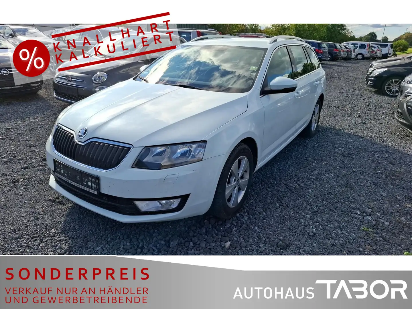Skoda Octavia Combi 1.6 TDI DSG Style PDC LM Climatr Weiß - 1