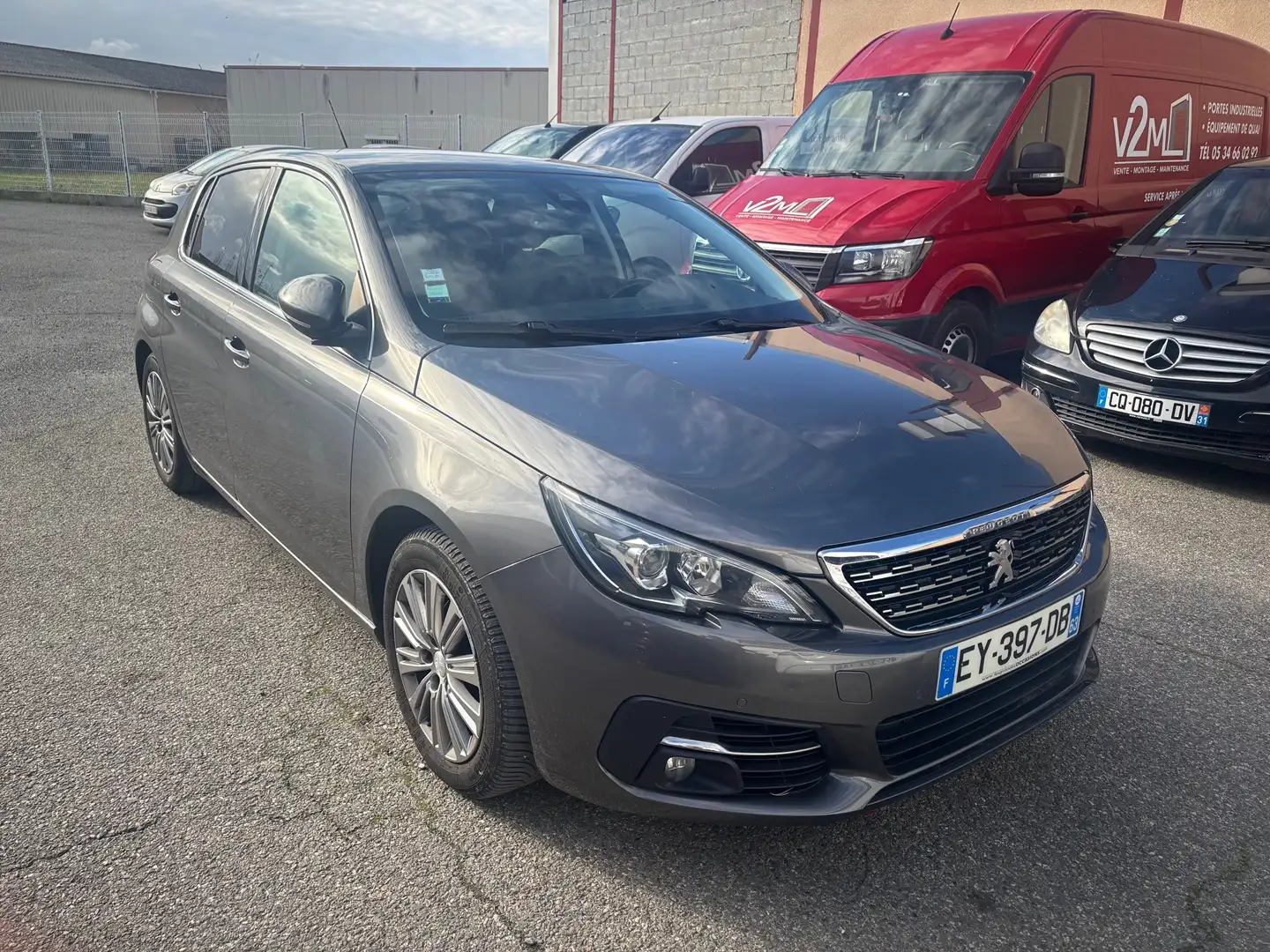 Peugeot 308 1.6 BLUEHDI 120CH S\u0026S ALLURE EAT6 Gris - 2