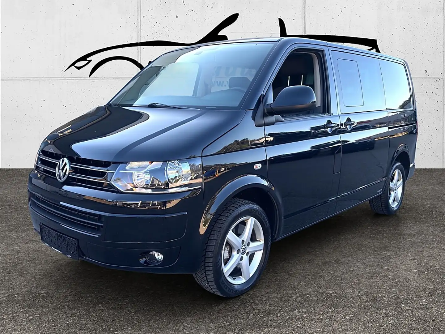 Volkswagen T5 Multivan T5 multivan 4motion, AHV, 5 Sitzer Standheizung... Schwarz - 1