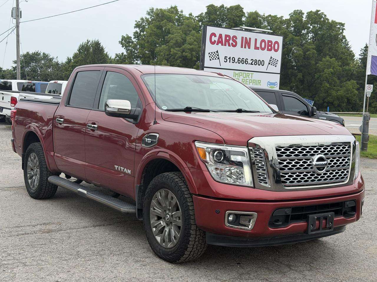 2017 Nissan Titan 4WD Crew Cab Platinum Reserve 5.6L
