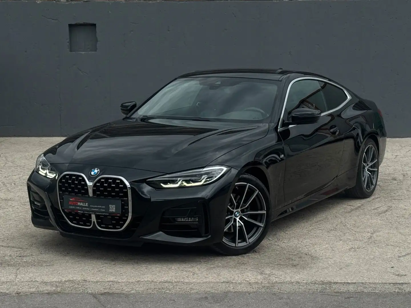 BMW 420 i G22 Coupé M Sport Leder Memory Kamera ACC Schwarz - 1