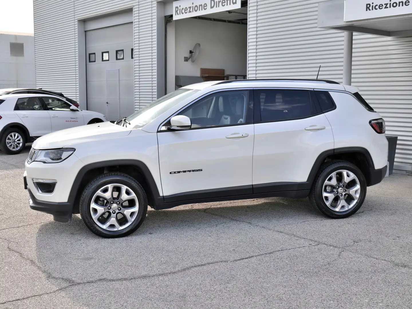 Jeep Compass 2.0 mjt Limited 4wd 140cv Weiß - 2