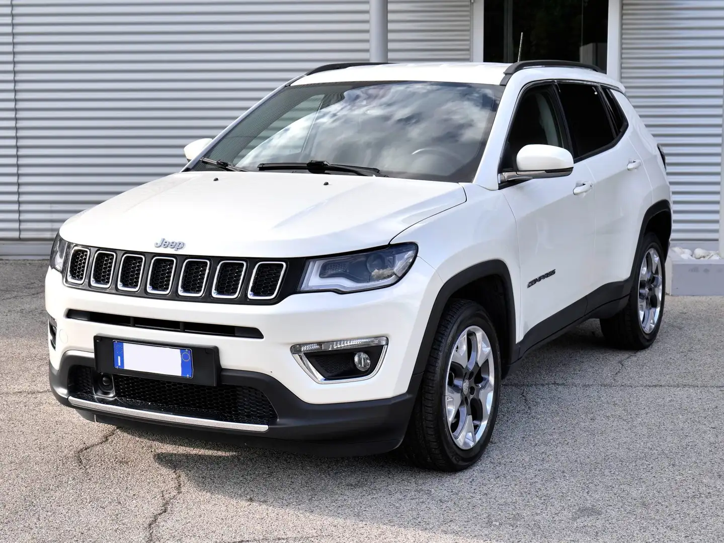 Jeep Compass 2.0 mjt Limited 4wd 140cv Weiß - 1