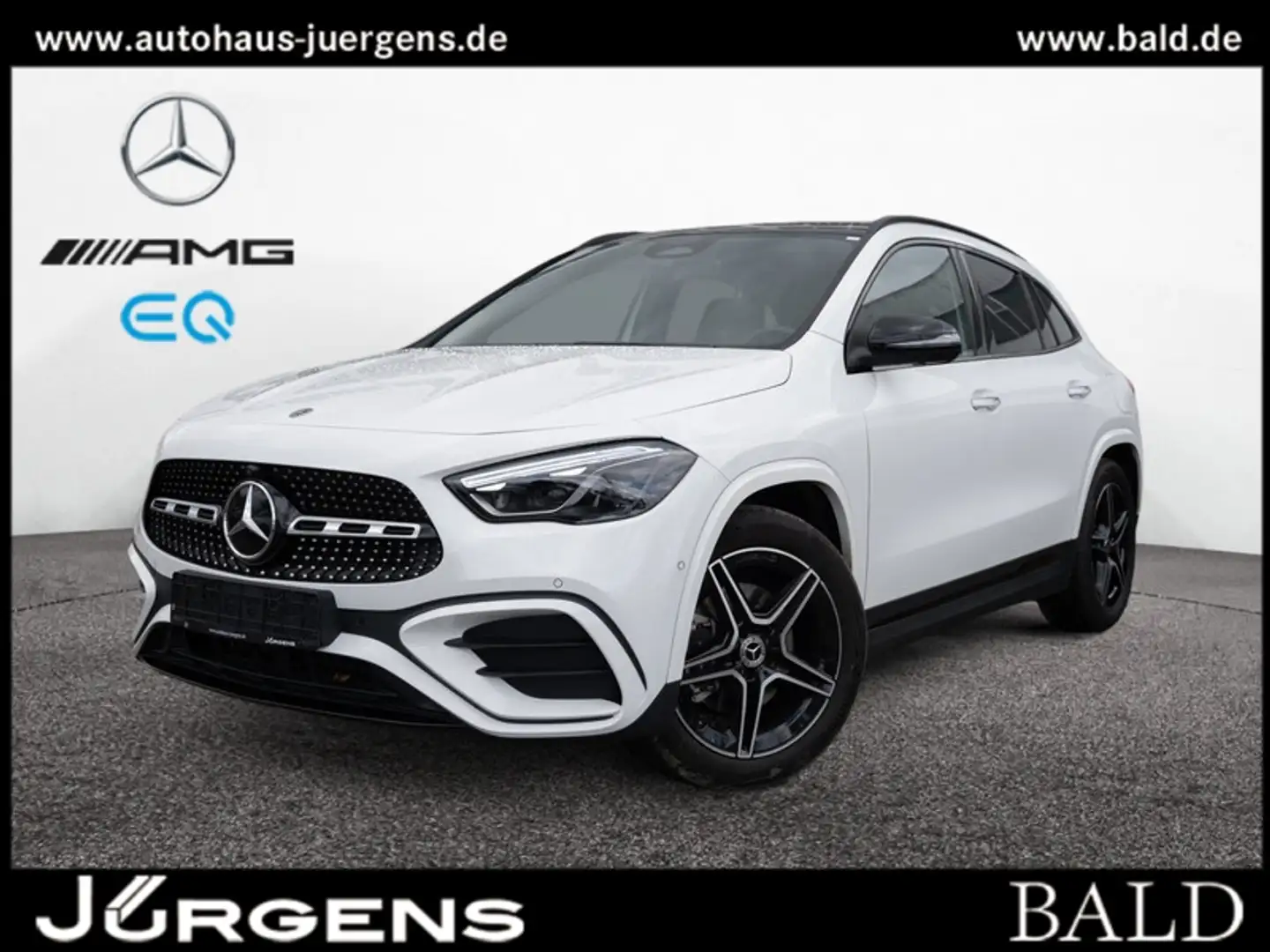 Mercedes-Benz GLA 200 AMG-Sport/MLB/360/Pano/Night/AHK/Keyl/19 Weiß - 1
