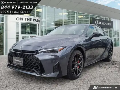 Gray 2026 Lexus IS Sedan 6-Speed Automatic