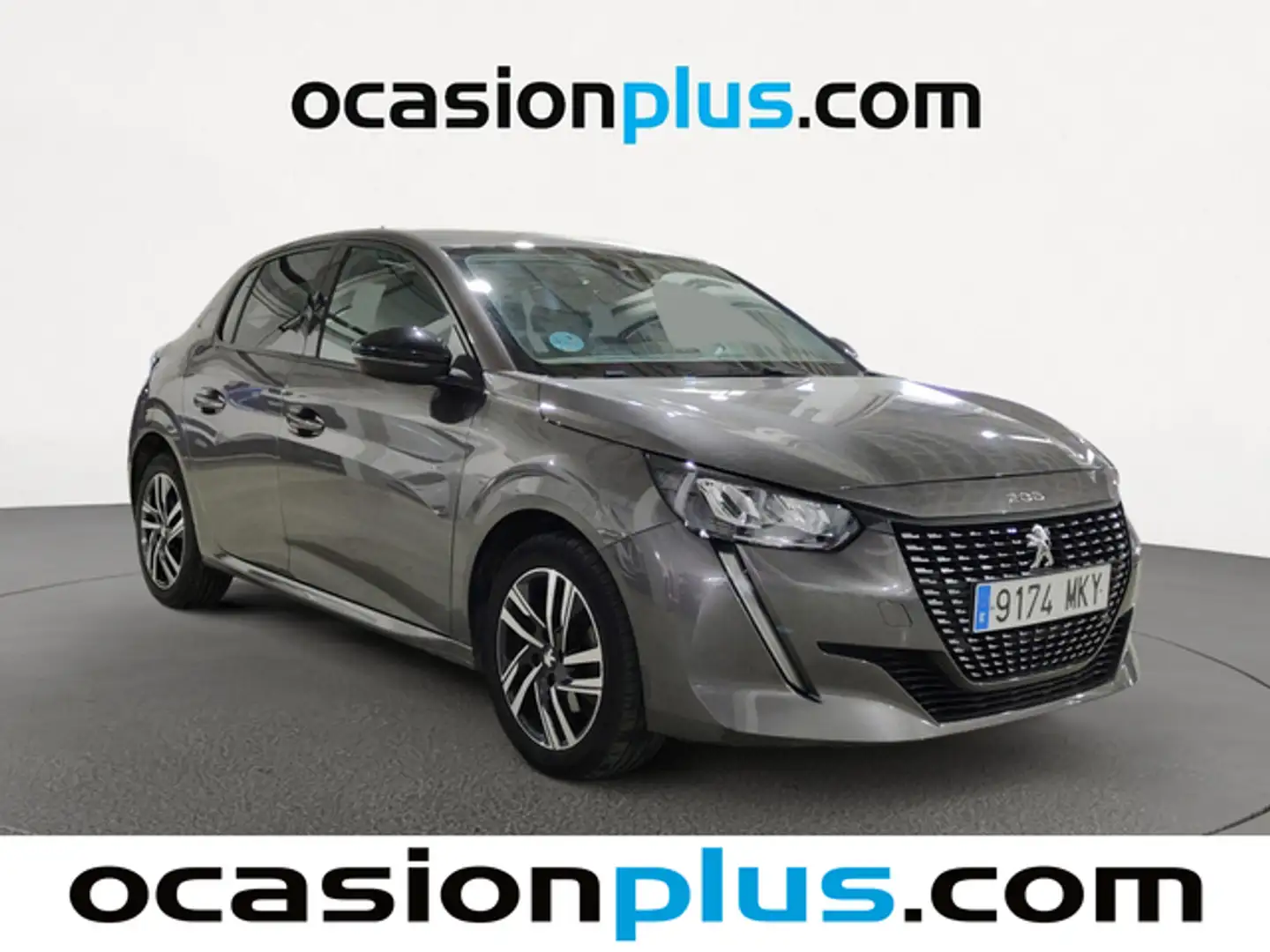 Peugeot 208 1.2 Puretech S&S Allure 100 Grau - 2