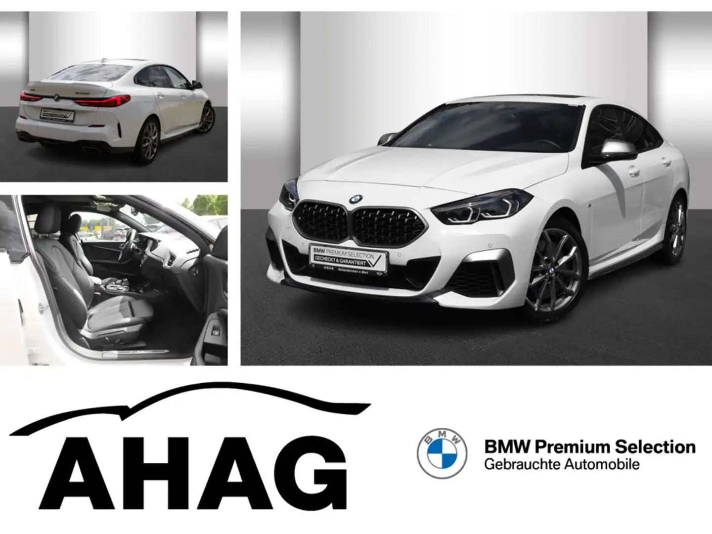 BMW 235 M235i xDrive Gran Coupe Steptronic Sport Aut. Weiß - 1