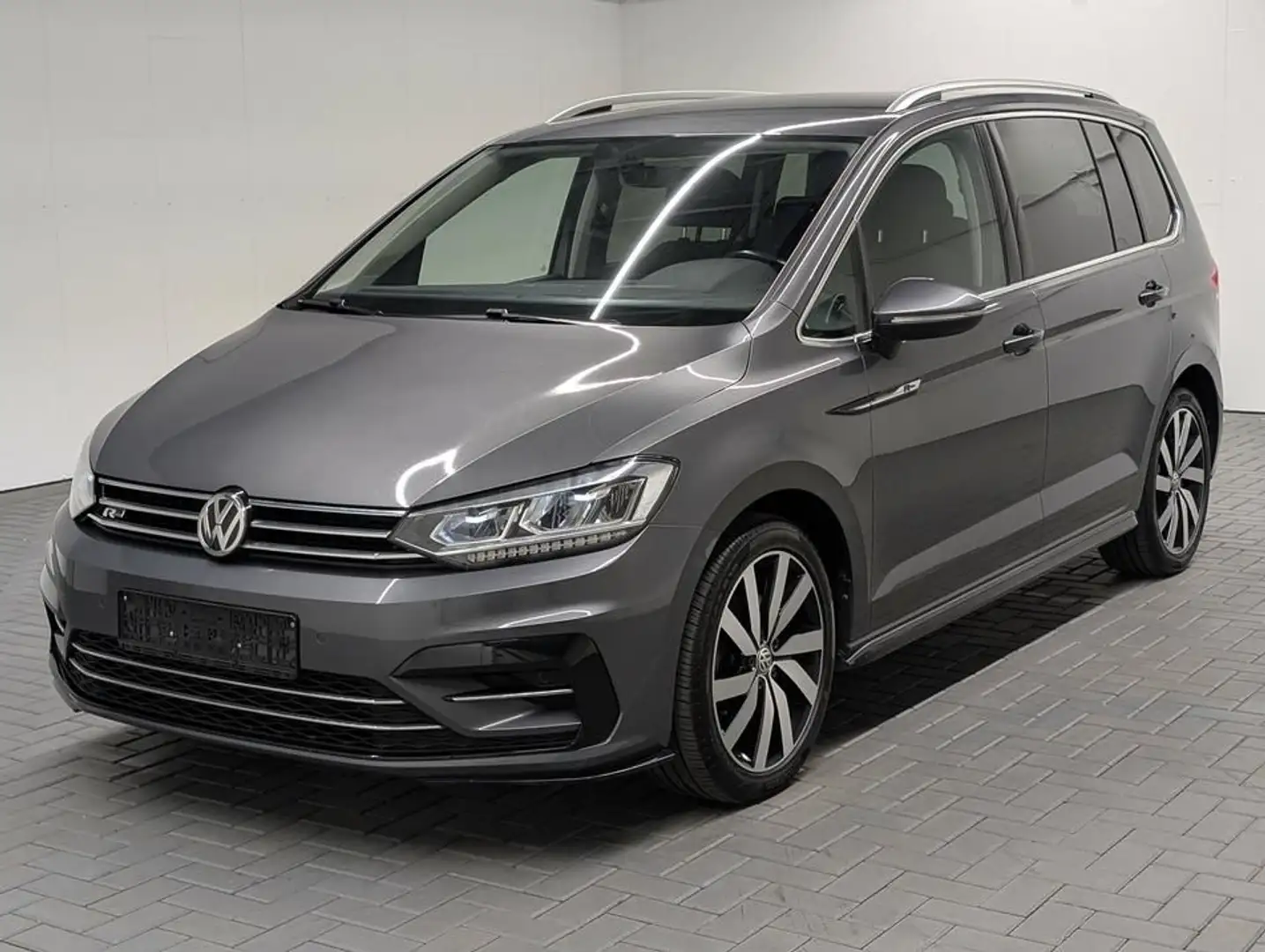 Volkswagen Touran Highline R-Line LED/7-Sitze/ACC/AHK/SHZ/M Grau - 1