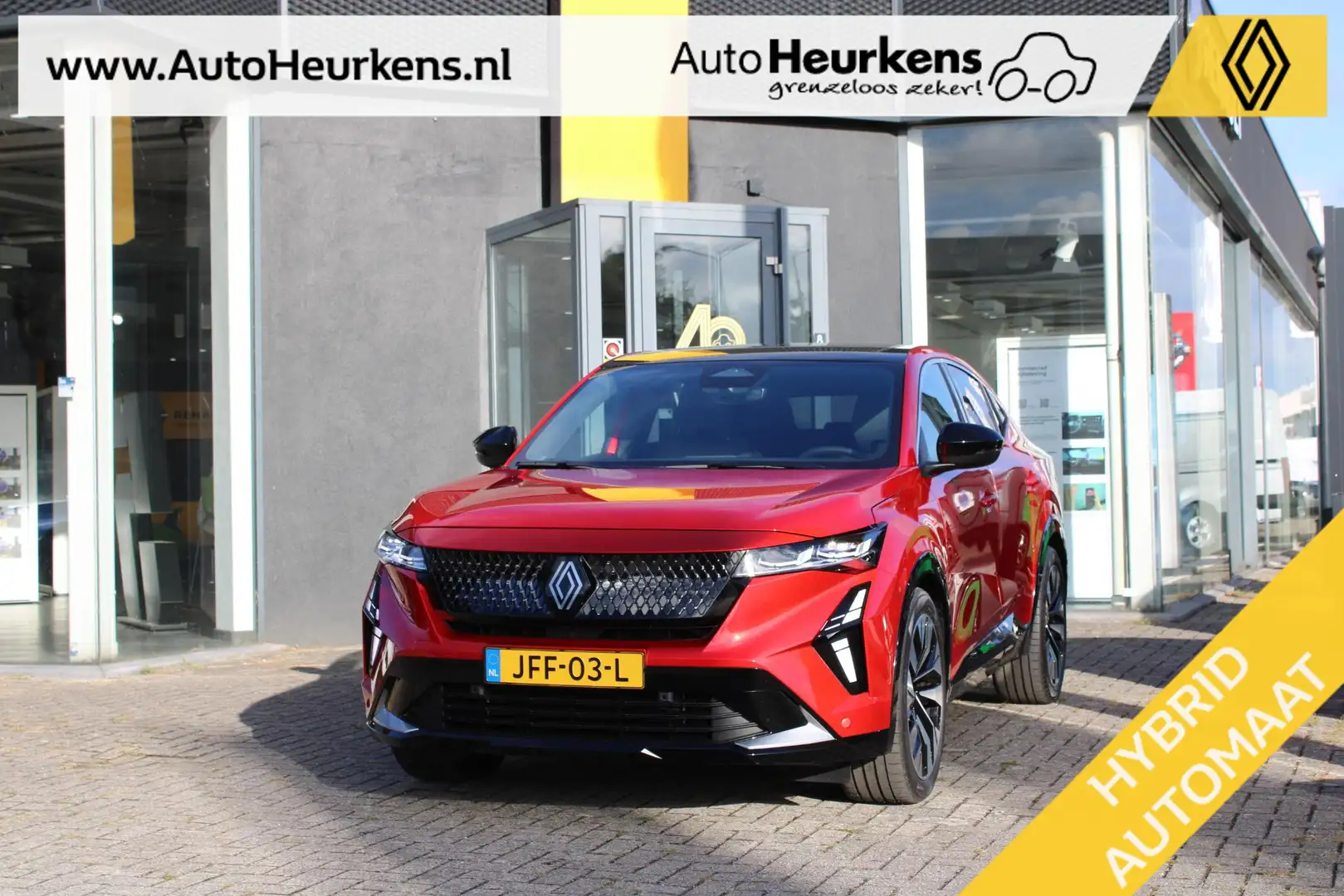 Renault Rafale E-Tech Full Hybrid 200 Techno l 4CONTROL l Pack So Rouge - 1