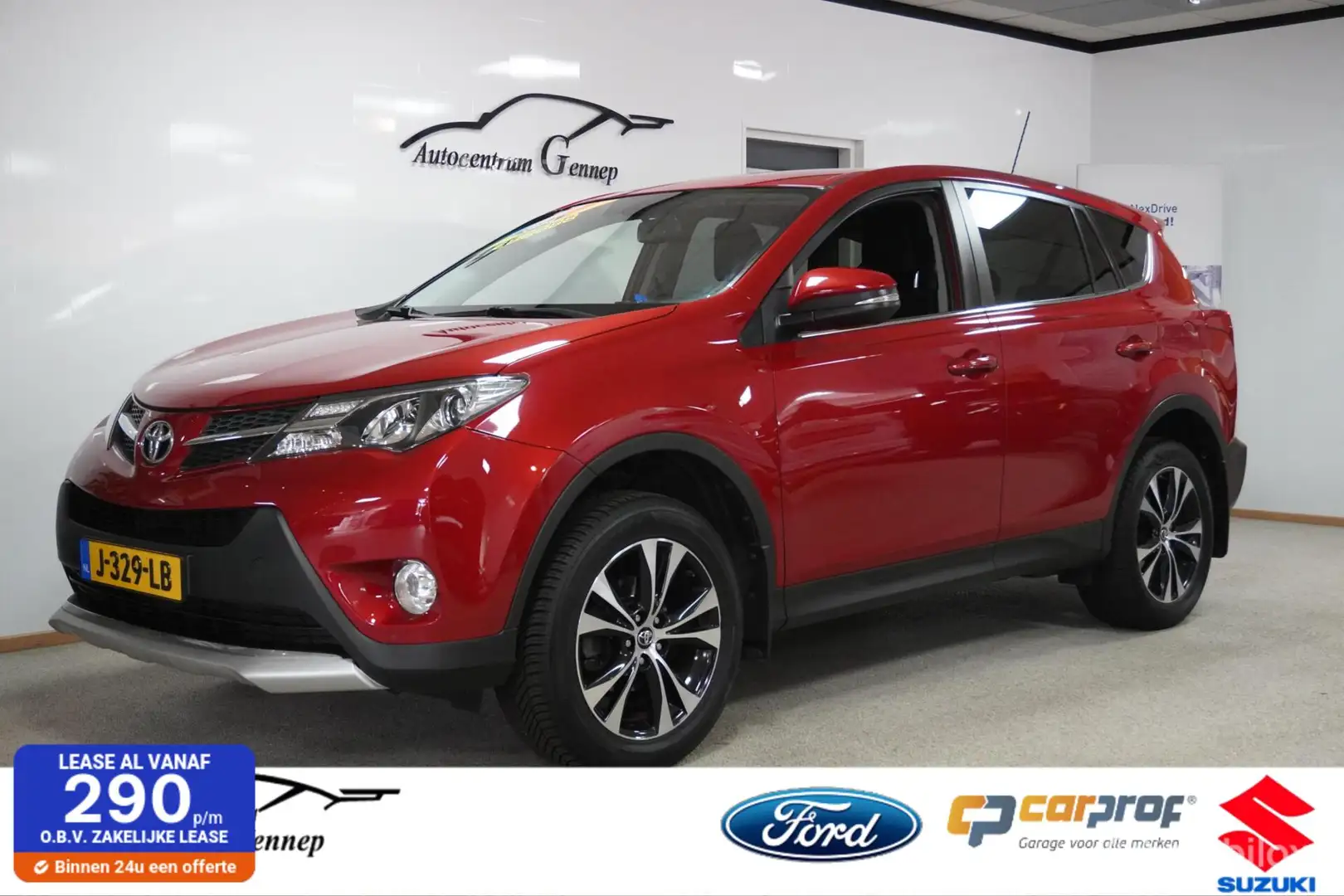Toyota RAV 4 2.0 Style 4WD | Trekhaak | Rouge - 1