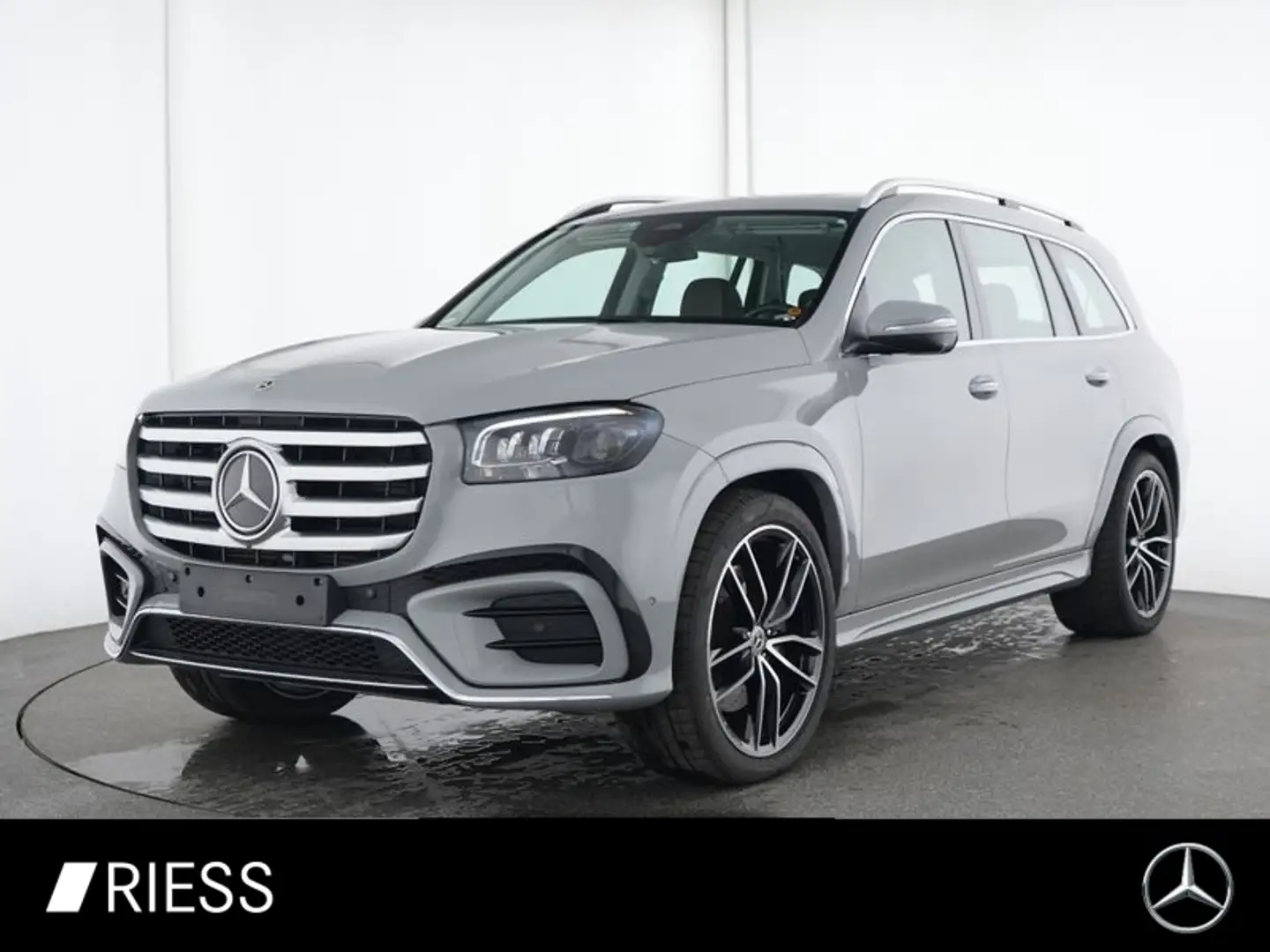 Mercedes-Benz GLS 450 4M AMG Sport Distr Schiebe AHK Memory 7 Sitzer 23" Grau - 1