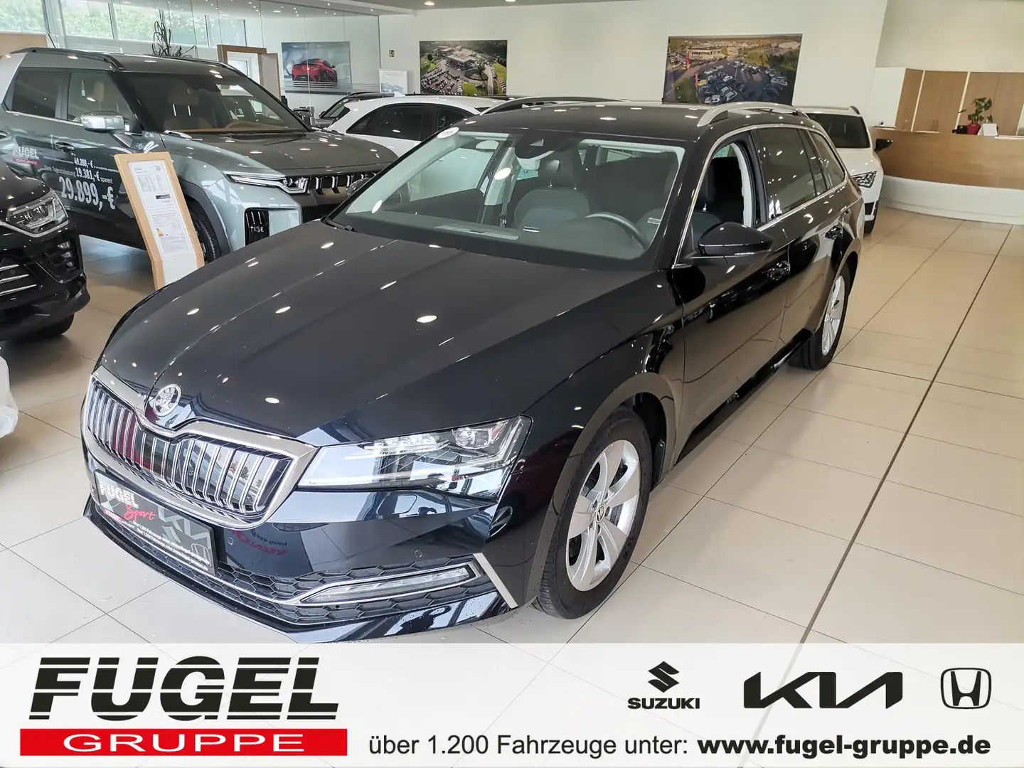 Skoda Superb 1.4 TSI iV DSG Style LED|Navi|ACC|AHK Schwarz - 1