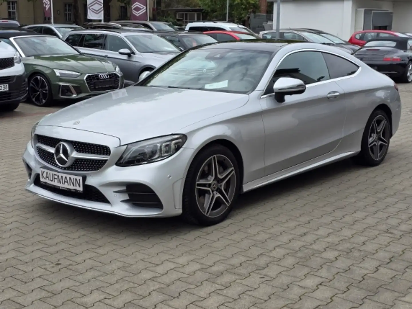 Mercedes-Benz C 300 d  Coupe EU6d MULTIBEAM Silber - 1
