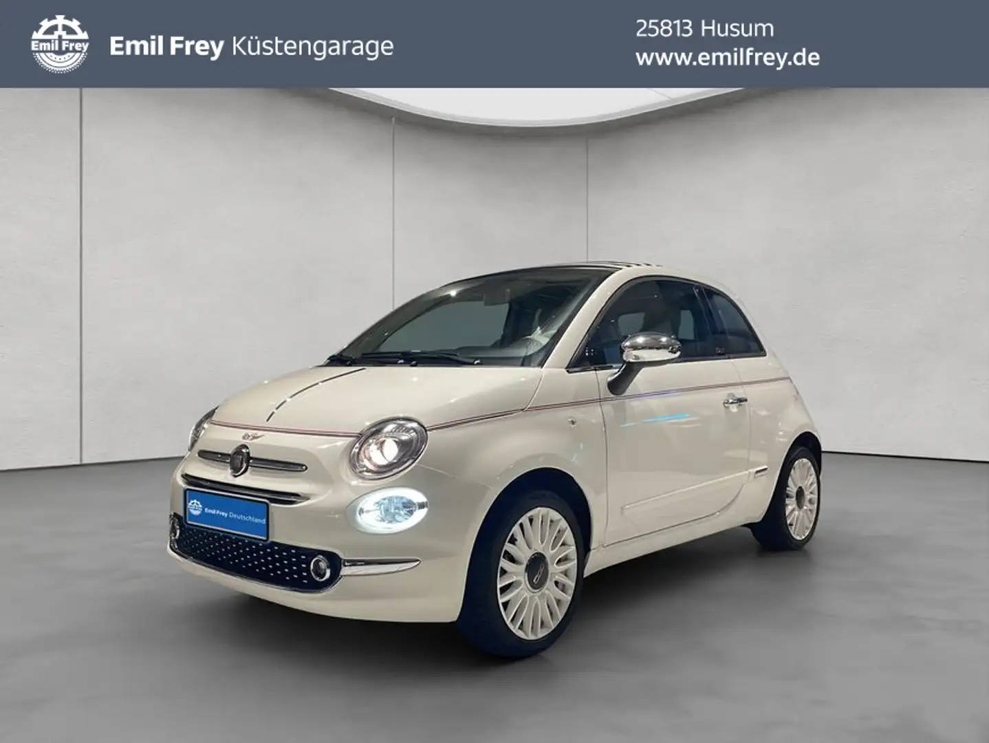 Fiat 500 Cabrio 1.0 GSE N3 Hybrid Dolcevita Blanc - 1