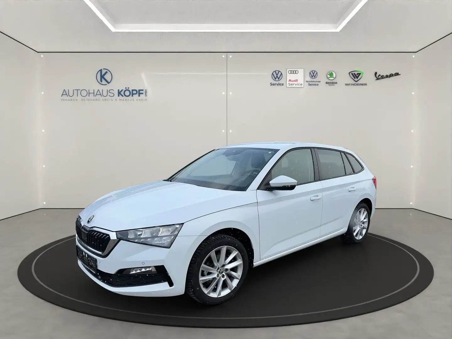 Skoda Scala Style 1.0TSI/DSG/AHK/LED/R-Kamera/Sitzheiz Weiß - 2