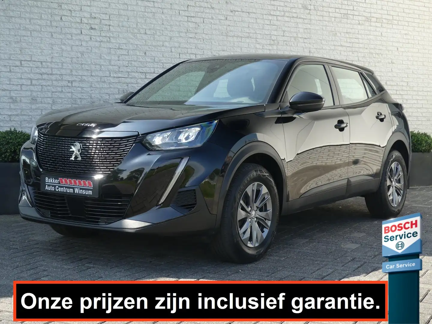 Peugeot 2008 ACTIVE 1.2 130PK AUTOMAAT NAVI*/CLIMATE/CRUISE/PDC Zwart - 1
