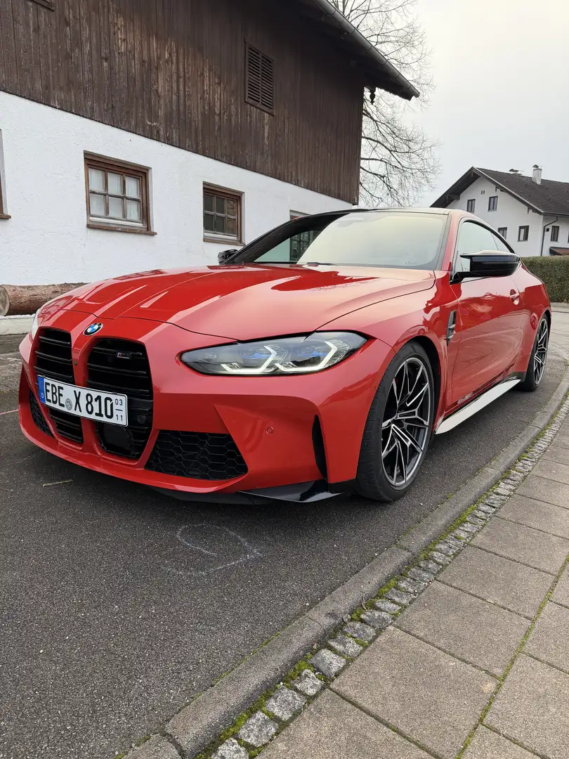 BMW M4 Competition Premium Selection Garantie 06/2027 Piros - 2