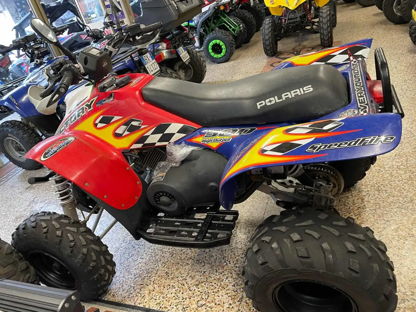 Polaris Scrambler 500 2x4 Rosso - 2