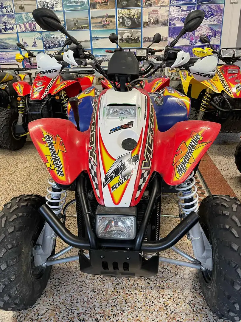 Polaris Scrambler 500 2x4 Rosso - 1