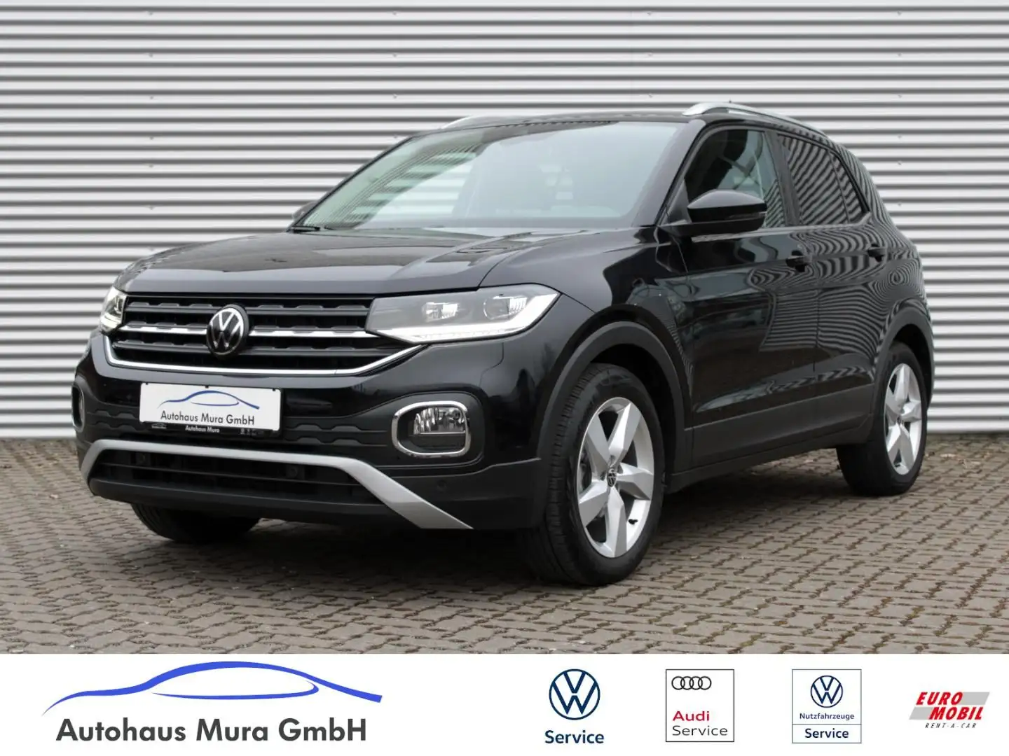 Volkswagen T-Cross Style 1.0TSI AHK ACC NAVI LED SHZ Fekete - 1