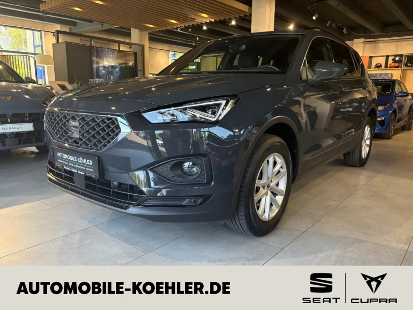 SEAT Tarraco Style 1.5 TSI 7-Sitze AHK KESSY FULLLINK Gris - 1