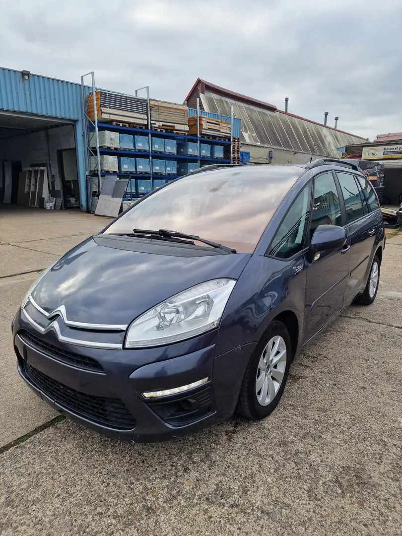 Citroen C4 Picasso 1.6 HDi Attraction // 7 PLACES Bleu - 1
