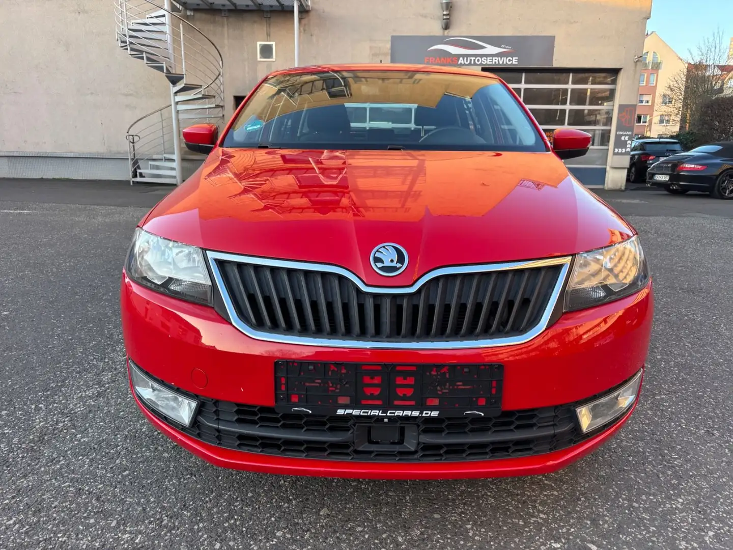 Skoda Rapid/Spaceback 1.2 TSI Cool Ed Red&Grey Navi Sitzheizung Rot - 2