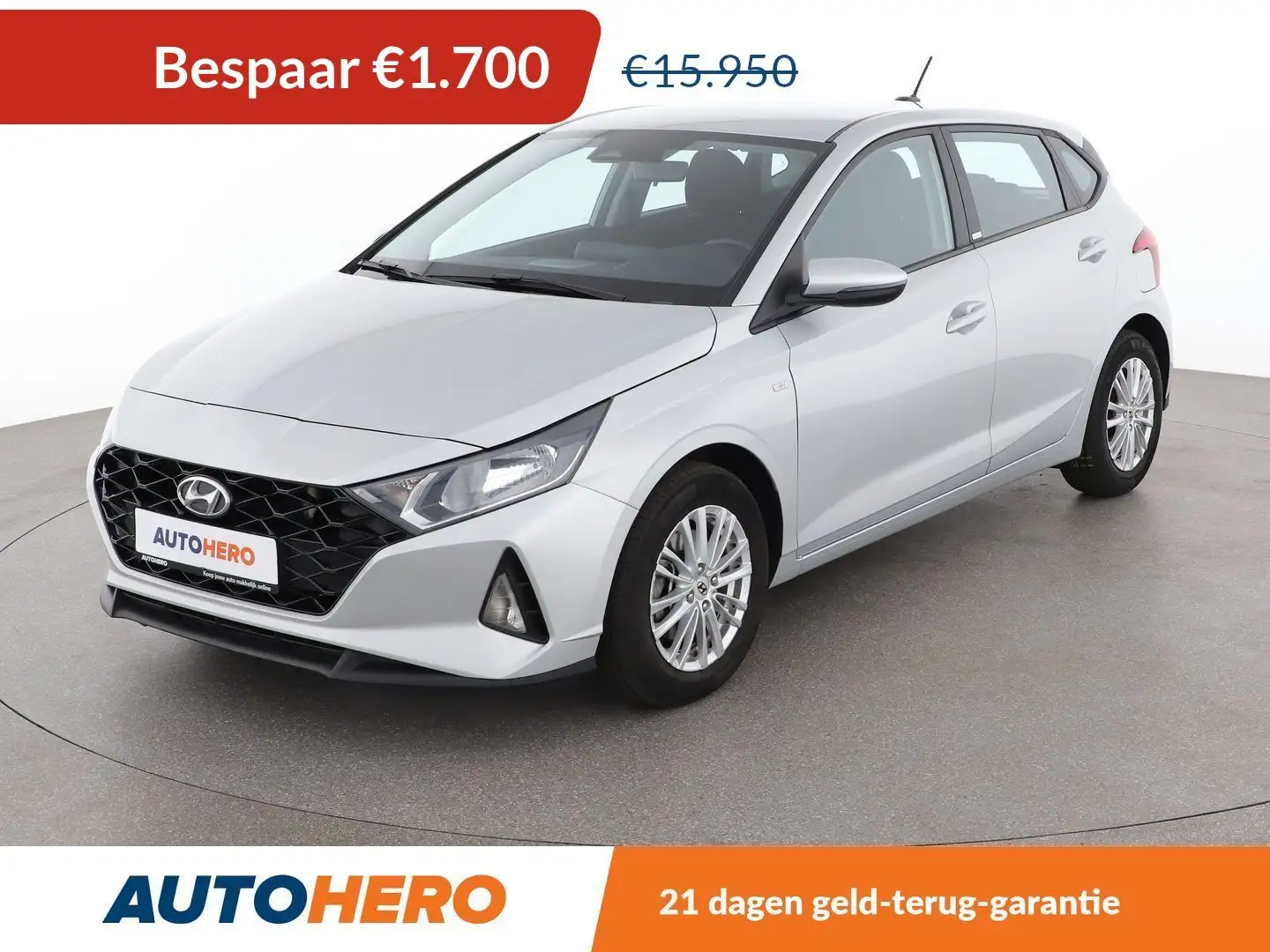 Hyundai i20 1.0 T-GDI Mild-Hybrid Select Zilver - 1