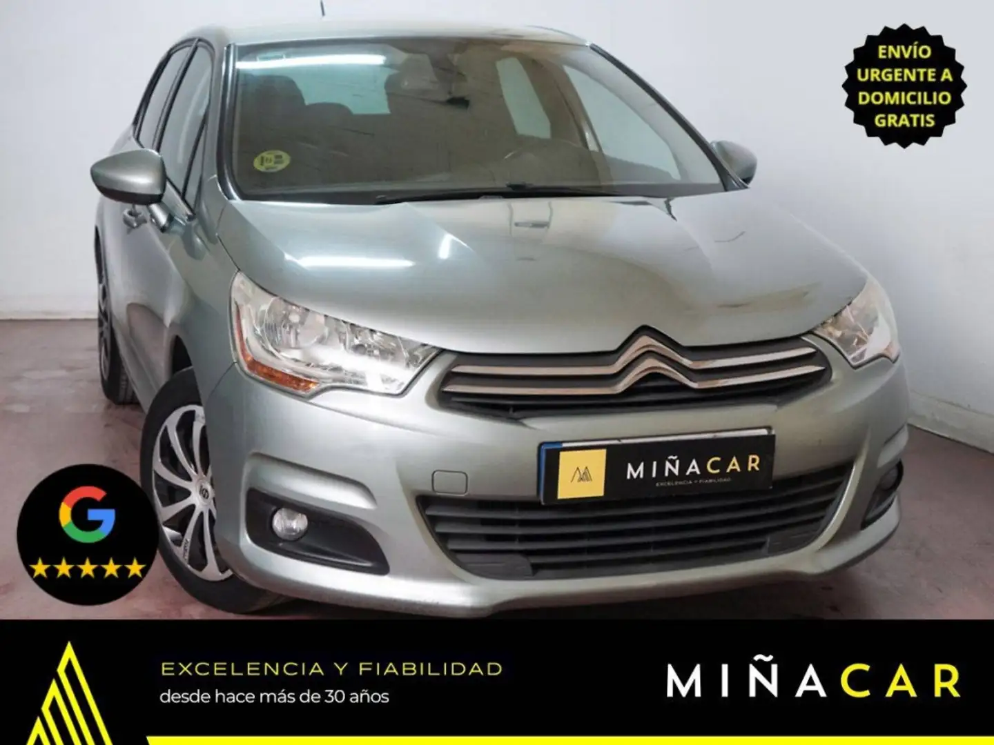 Citroen C4 1.6HDi Business Gris - 1