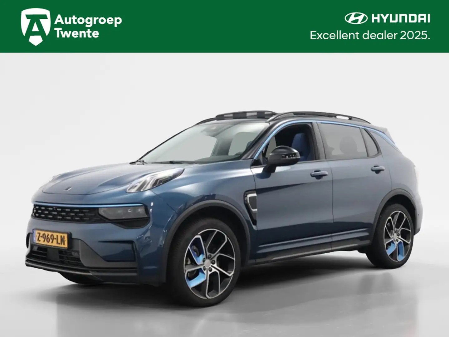 Lynk & Co 01 1.5 PHEV 262 PK | 360 graden camera | Panoramadak Blauw - 1