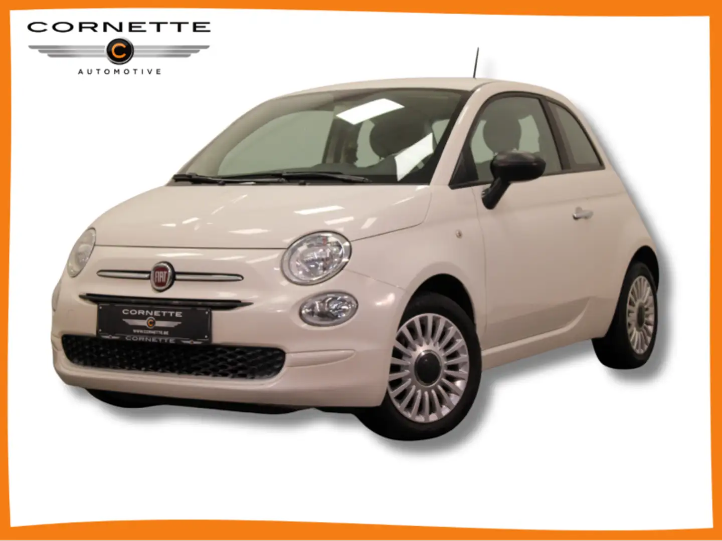Fiat 500 1.2 Pop Star PARKEERSENSOREN, AIRCO & MEER! Wit - 1