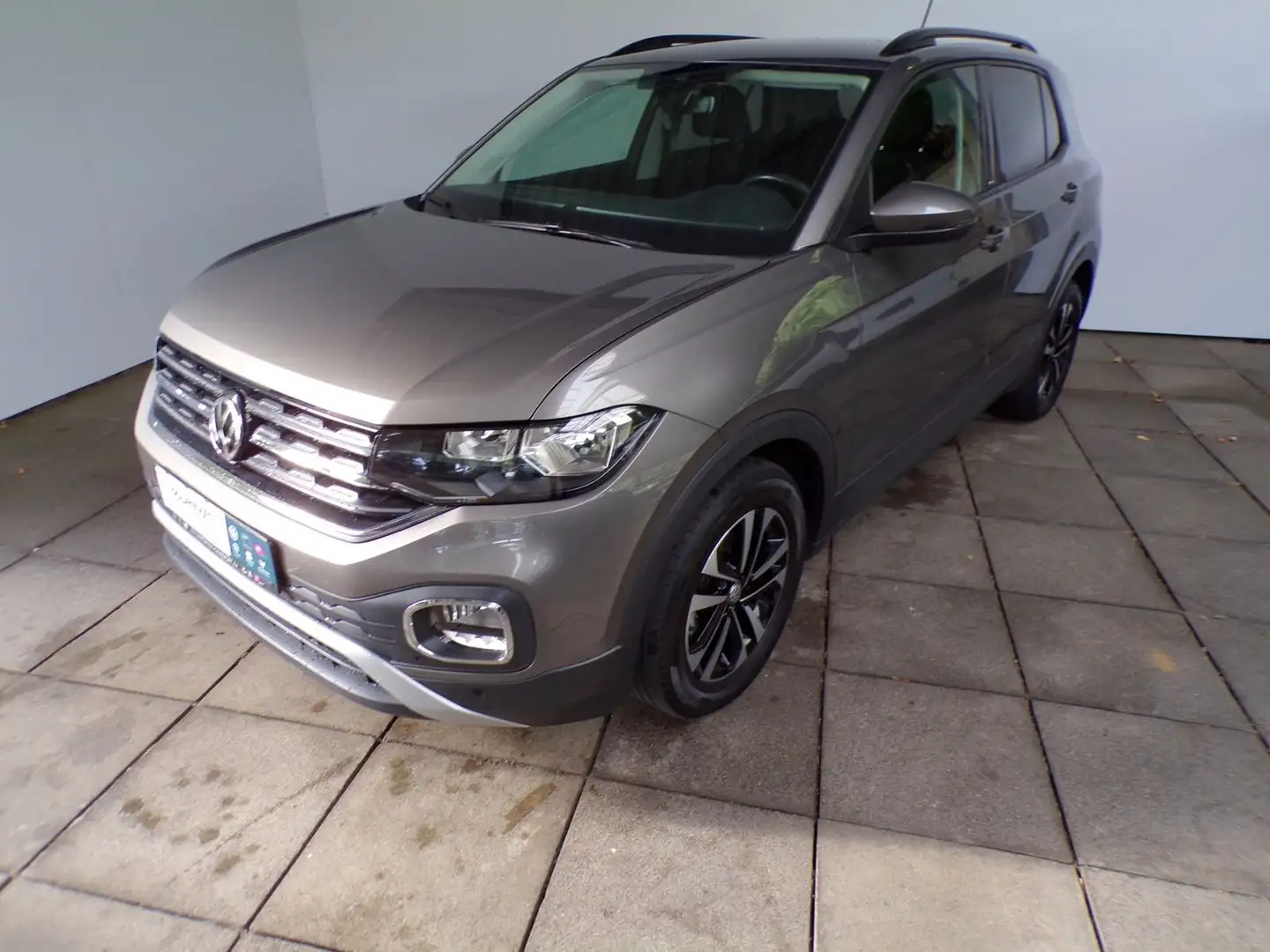 Volkswagen T-Cross T-CROSS 1.0 TSI DSG UNITED NAVI+AHK+BLIND SPOT Grau - 2