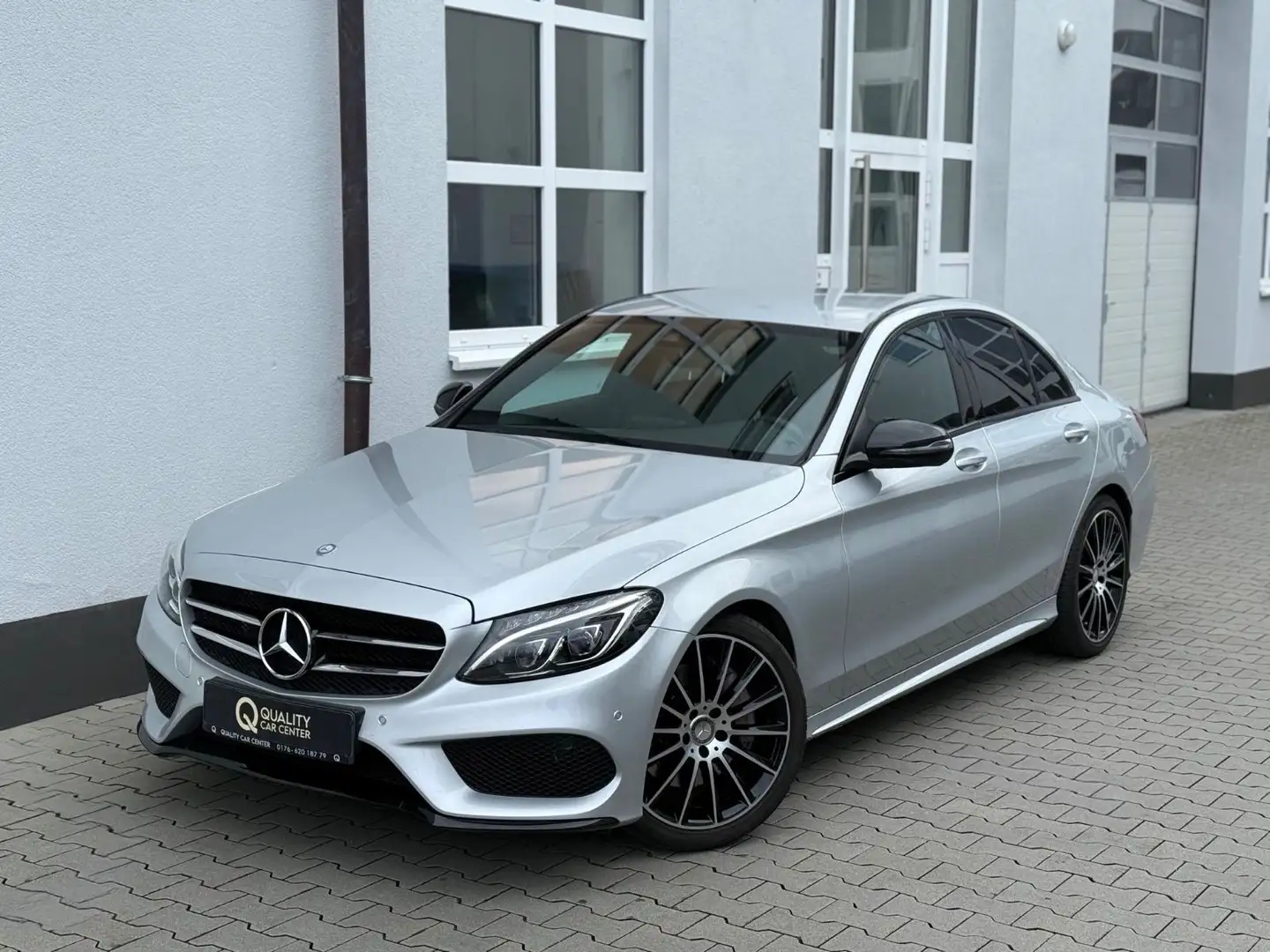 Mercedes-Benz C 250 CGI AMG NIGHT *KAME*BURMESTER*2H* Silber - 2