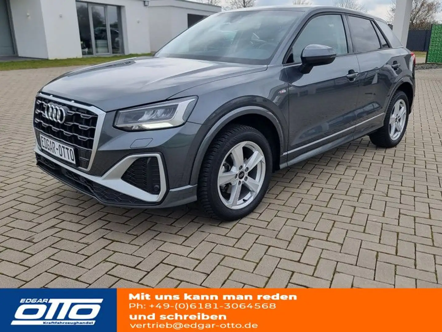 Audi Q2 35 TFSI, S line, LED, PDC, Navi, Sitzheizung Gris - 1