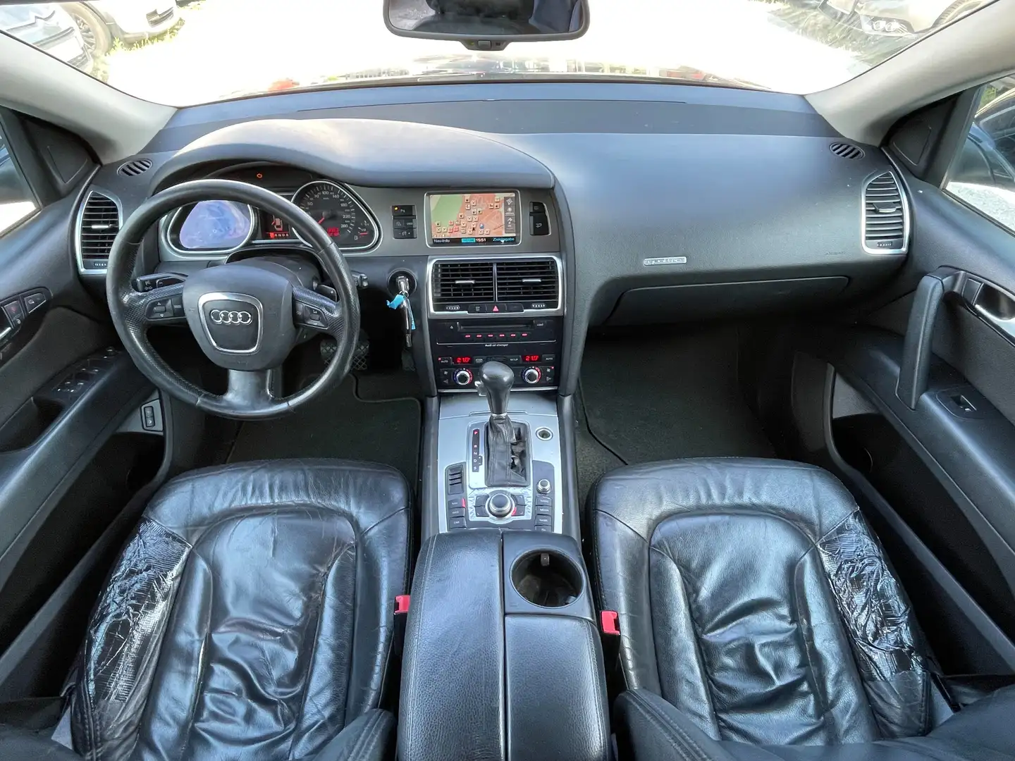 Audi Q7 3,0 TDI V6 Quattro Aut. * HÄNDLER oder EXPORT * Zwart - 2