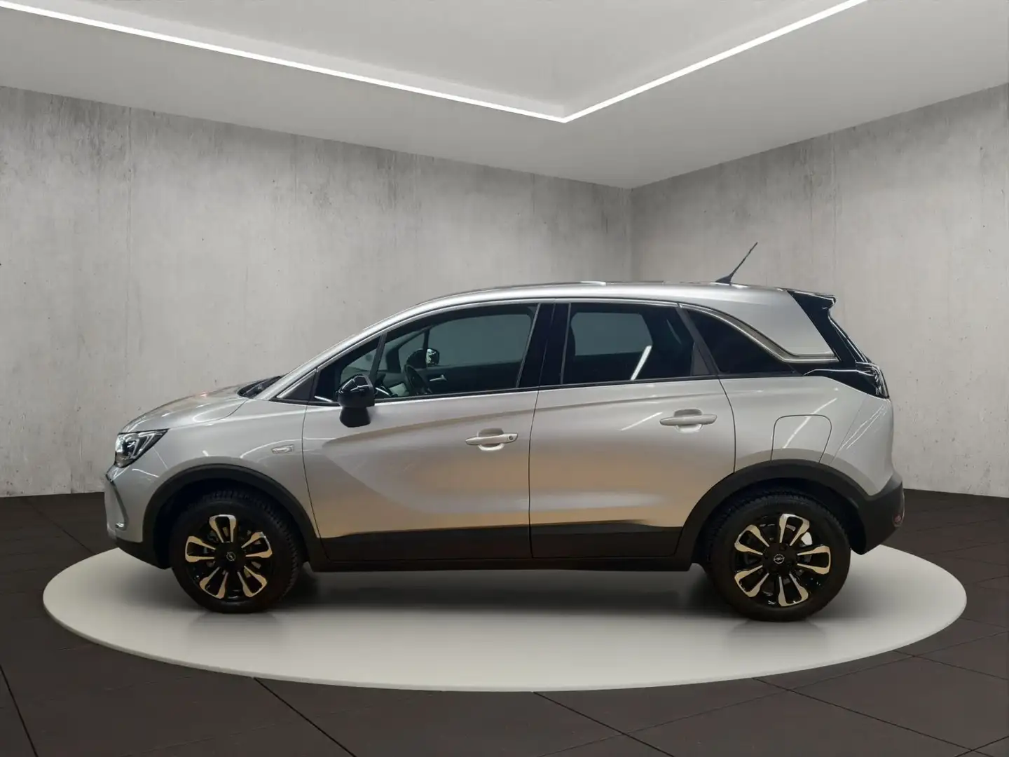 Opel Crossland Elegance Paket 12 Turbo S/S 96KW AT Silber - 2