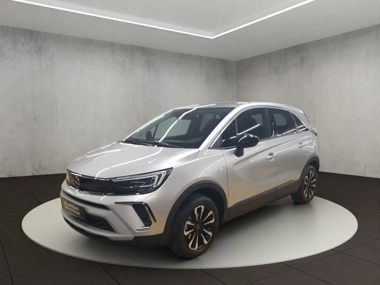 Opel Crossland Elegance Paket 12 Turbo S/S 96KW AT Silber - 1