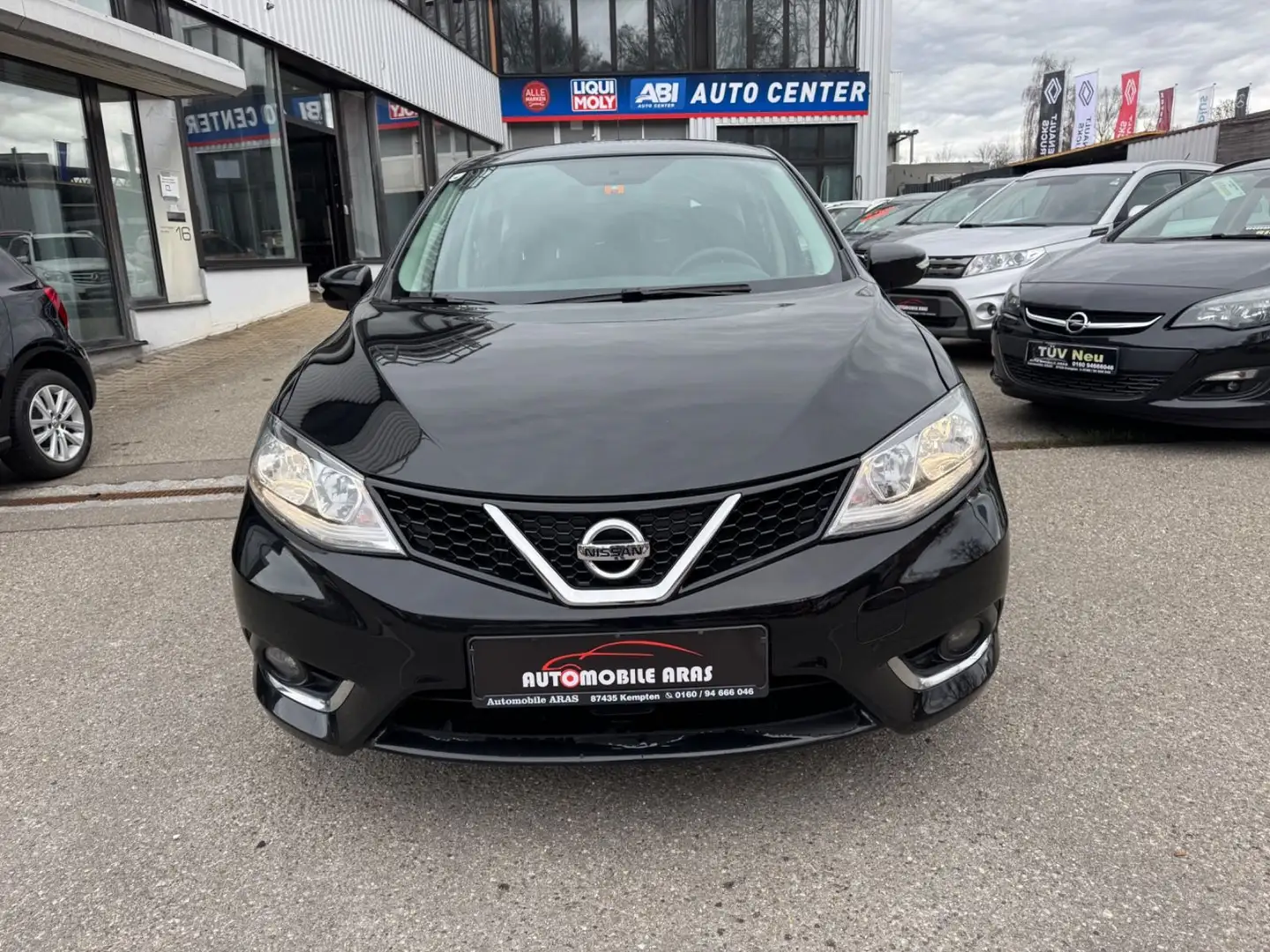 Nissan Pulsar 1.2 16V KAT Visia Tüvneu 1hand Euro 6 AHG Negro - 2