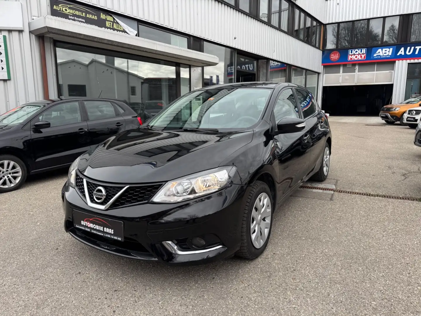 Nissan Pulsar 1.2 16V KAT Visia Tüvneu 1hand Euro 6 AHG Negro - 1