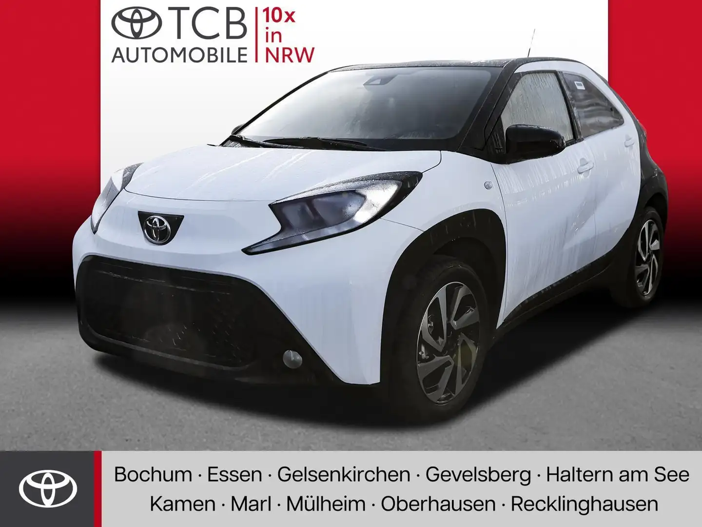 Toyota Aygo X 1.0 Black&White SHZ PDC KLIMA Wit - 1