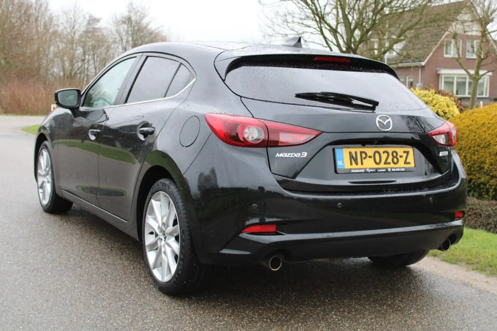 Mazda 3 2.0 S.A. 120 GT-M leer/navi/ECC/ACC/camera 5-deurs Zwart - 2