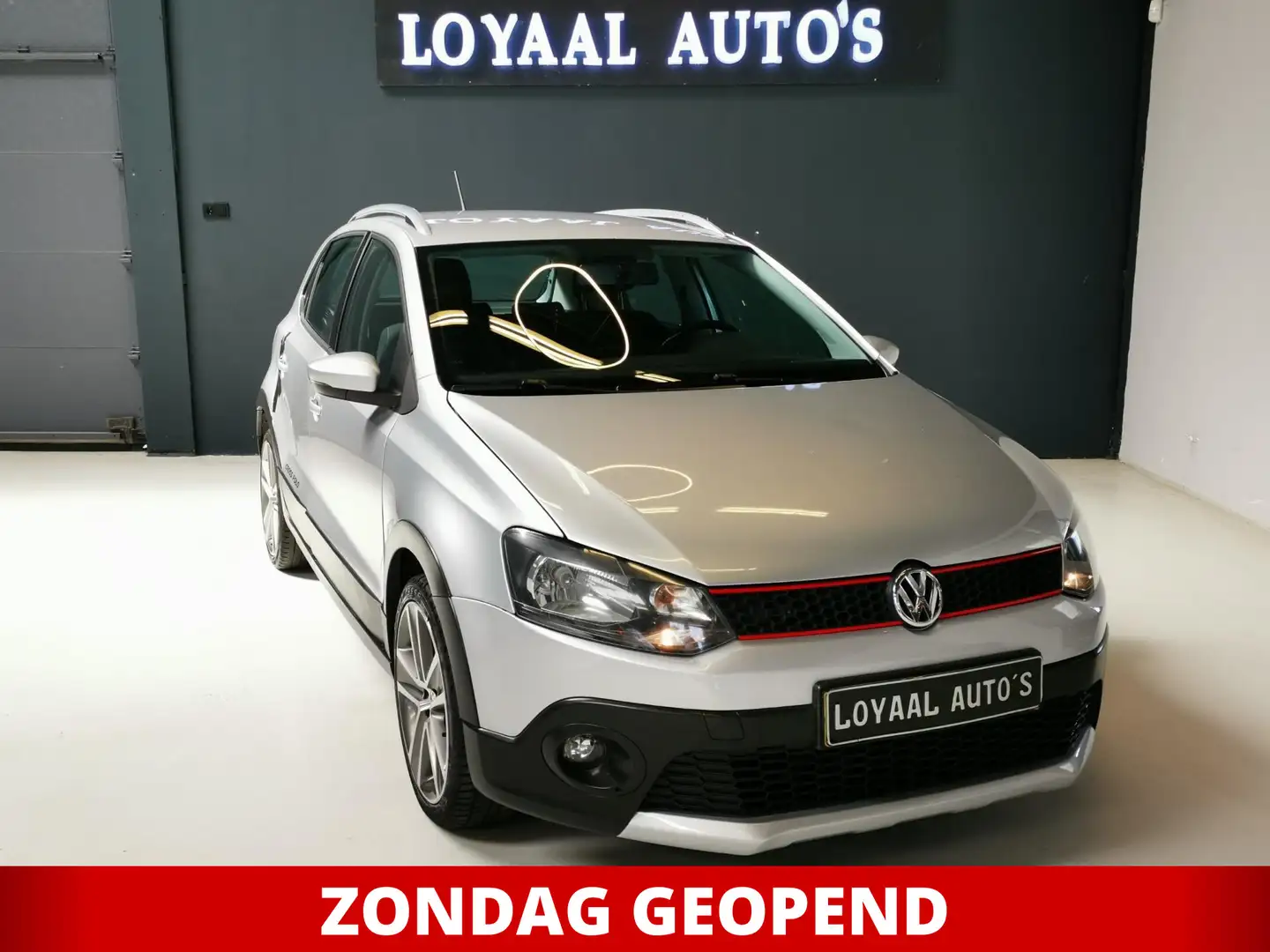 Volkswagen Polo Cross 1.4-16V | AIRCO | CRUISE | PDC | ELEK.RAMEN | APK. Grijs - 1