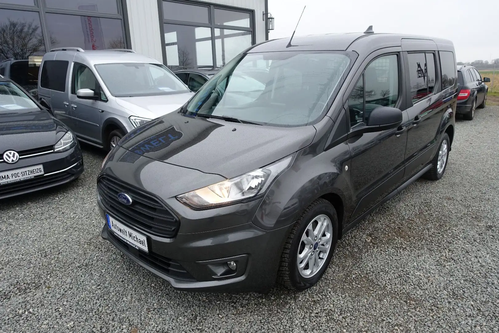 Ford Transit Connect Lang 1.5 TDCi Aut.KLIMA APP KAM Grau - 2